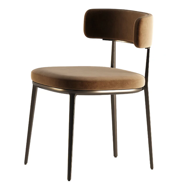 CARATOS Chair with armrests By Maxalto — Descargar