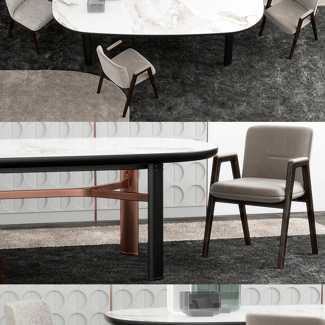 Minotti Lance set 02 — Descargar