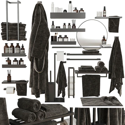 Decorative bathroom set 205 — Ver 1