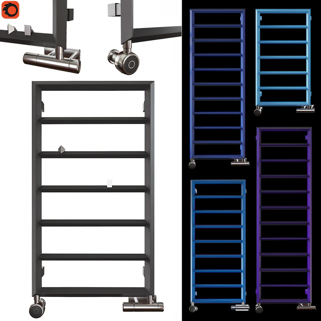Heated towel rail Terma Diamond 500 — Descargar