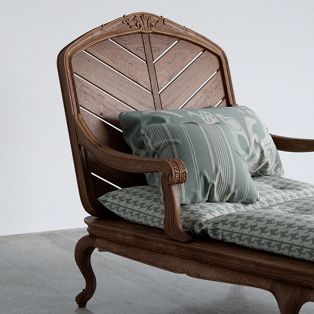 Chelini Art.2160 Outdoor chaise — Descargar