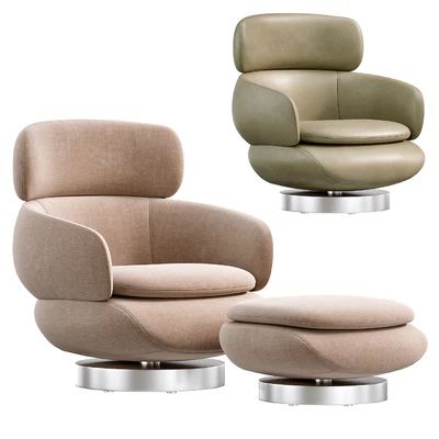 Vivienne High Armchair by Minotti — Вид 3