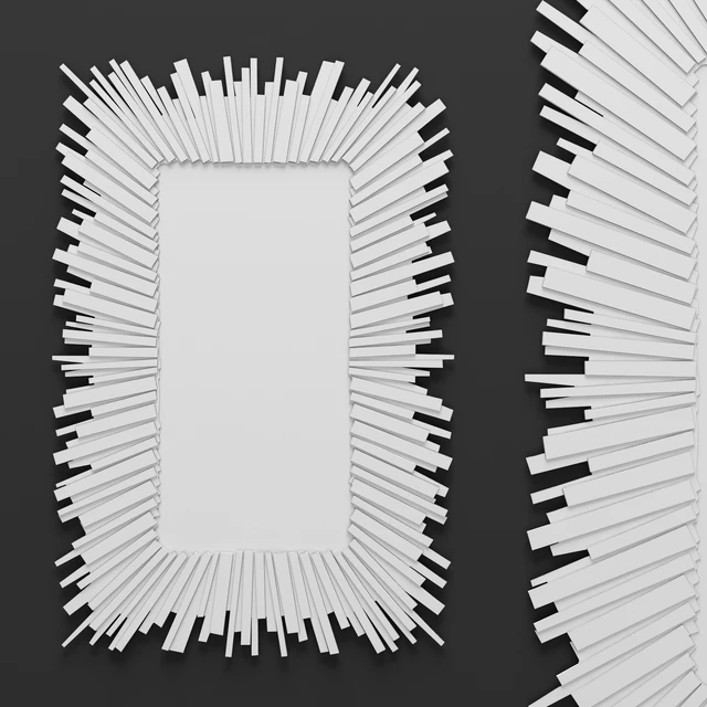 Mirror Pier 1 Imports Canyon, mirror, wall decor, plank panels, wooden decor, boards, wooden wall, panel, slats, natural decor, eco design — Descargar