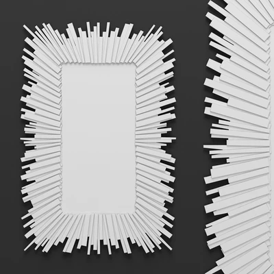 Mirror Pier 1 Imports Canyon, mirror, wall decor, plank panels, wooden decor, boards, wooden wall, panel, slats, natural decor, eco design — Ver 2
