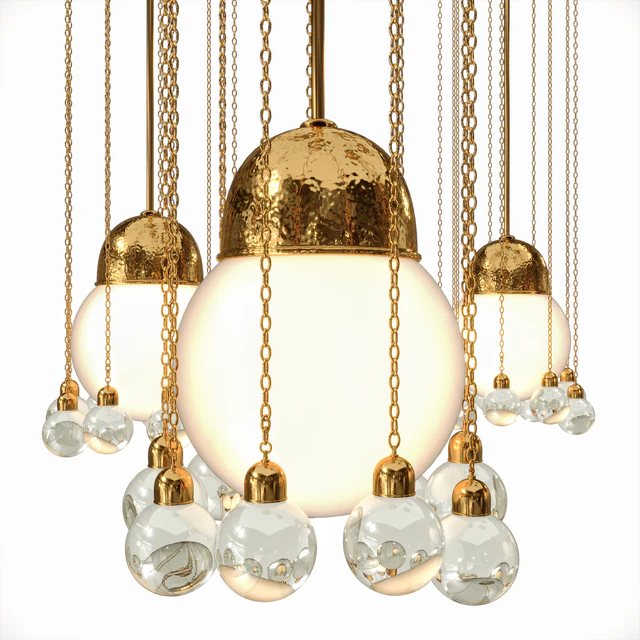 Woka Josef Hoffmann &amp; Wiener Werkstaette 1905 Lamp — Descargar