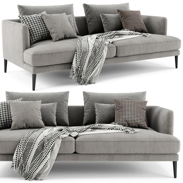 Bonaldo Paraiso 2 Seats Sofa — Скачать