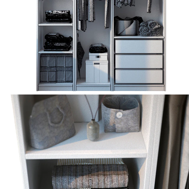 Wardrobe with filling — Descargar