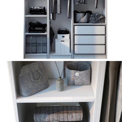 Wardrobe with filling — Ver 2