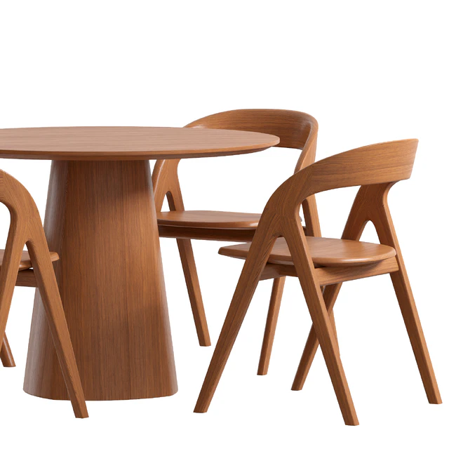 Table Anza and Chair Cooper by Bernhardt — Descargar