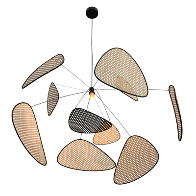 Trouva rattan hanging lamp — Ver 2