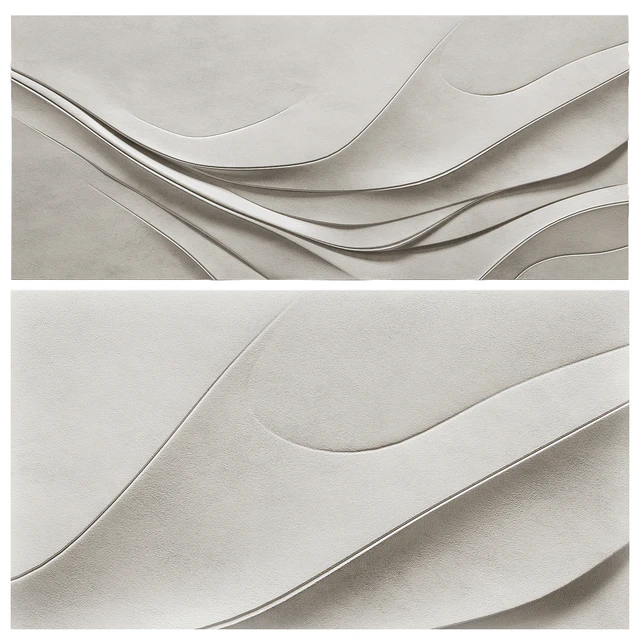 Beige Abstract Wall Art — Download