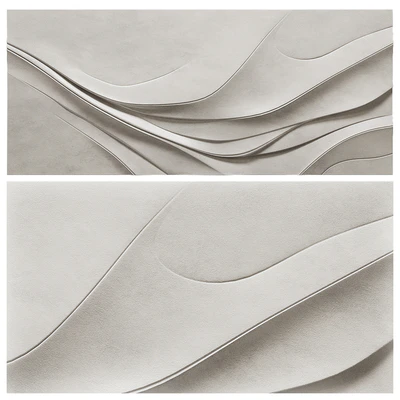 Beige Abstract Wall Art — download