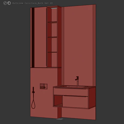 Bathroom furniture Bath Set 29 — Ver 2