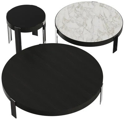 Minotti Mattia Round Coffee Tables — Вид 2