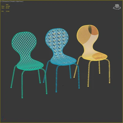 John Lewis Curve Dining Chair — Ver 2