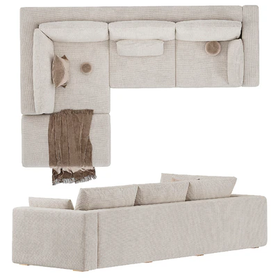Bumper Sectional Sofa — View 2
