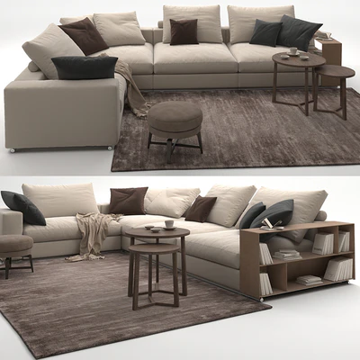 Sofa Flexform Groundpiece — Вид 2