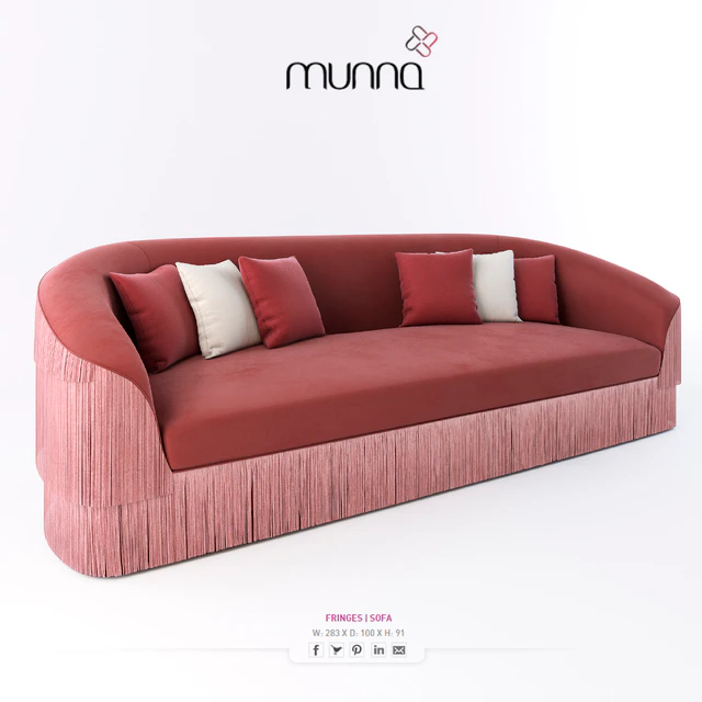 Munna, Fringes Sofa — Descargar