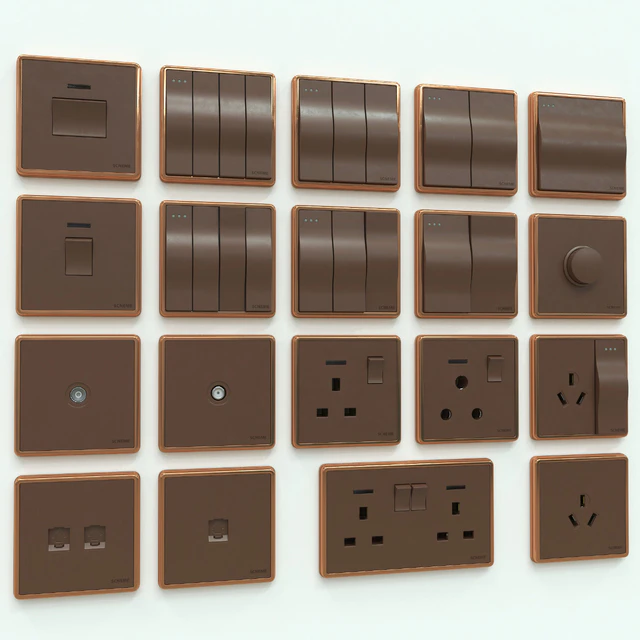 Scneme wall switches & sockets — Download