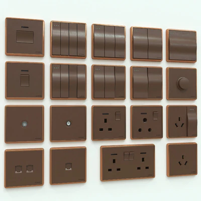 Scneme wall switches & sockets — View 2