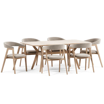 Trevor Chair, Vebstr Table By Divanru — Вид 2