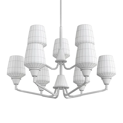 Goblet BronzeAntique Brass 9 Light Chandelier by Maxim Lighting — Вид 2