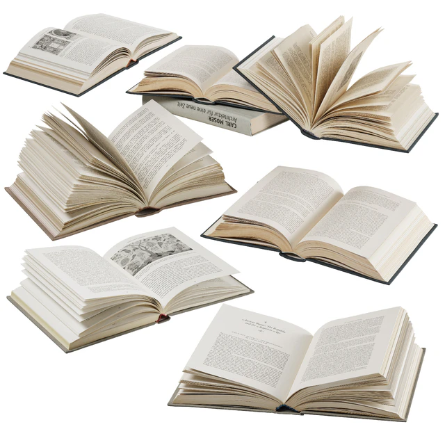 opened books collection — Descargar