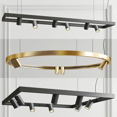 Superloop Spy Delta Chandelier - 3 type — Скачать