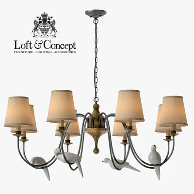 Suspension Norman Bird Chandelier 8 — Ver 1