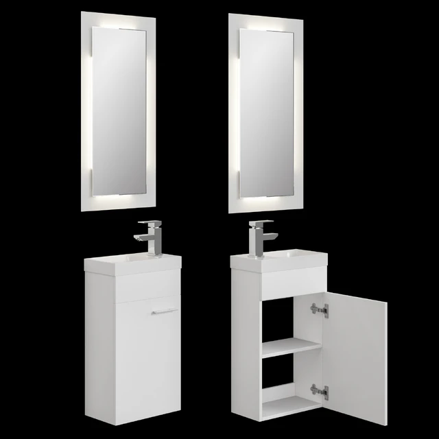 Furniture set Note 40 L / R white — Descargar