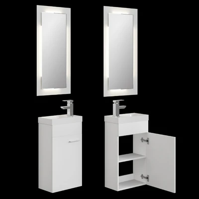 Furniture set Note 40 L / R white — Ver 1