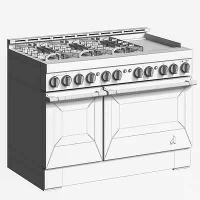 Jennair Gas Range 48 — Ver 2