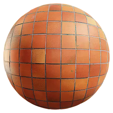 orange ceramic tiles 001 — Descargar