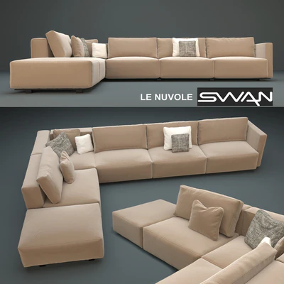 couch / sofa Le Nuvole SWAN — Ver 1