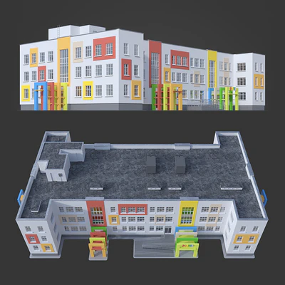 Kindergarten "Rainbow" — Ver 1