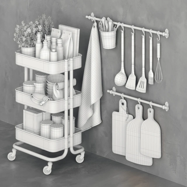 Raskog cooking cart — Descargar