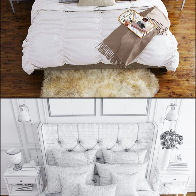 Pottery Barn Harper Bed — Скачать