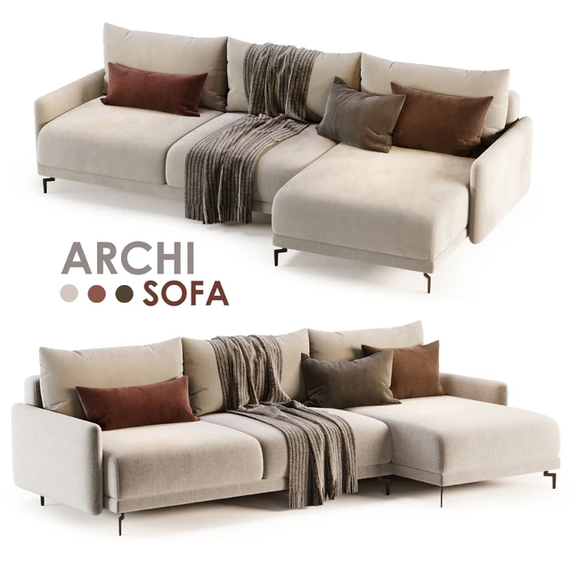 Archi Sofa by Skdesign, sofas — Descargar