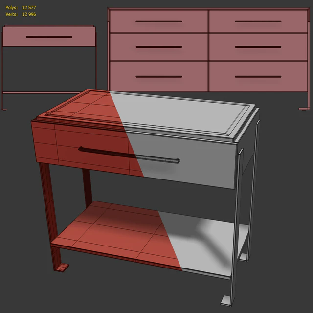 Chest and nightstand Melody. Sideboard, nightstand by Carson — Descargar