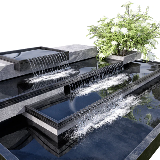 WATERFALL FOUNTAIN CASCADE NO16 — Descargar