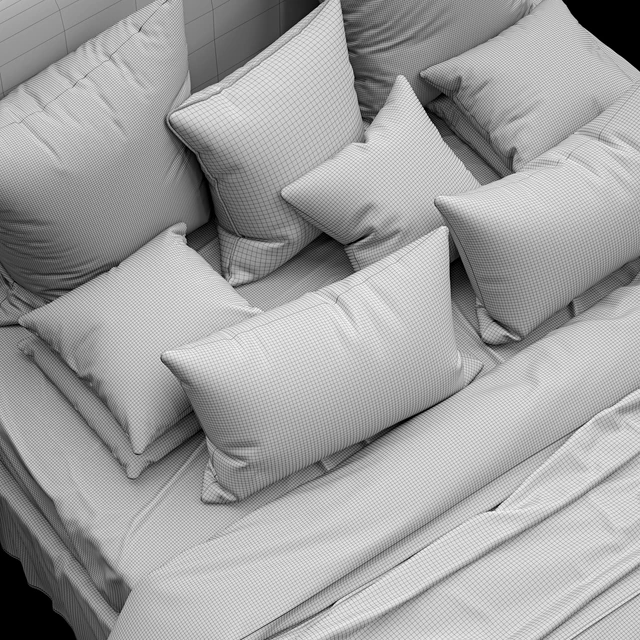 Scandinavian Bedroom Set 01 — Скачать
