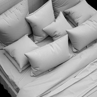 Scandinavian Bedroom Set 01 — Вид 3