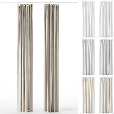 Bathroom curtain set 01 — Ver 2