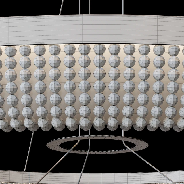 Pendant chandelier CARMEN by Lampatron ⌀ 45cm ⌀ 80cm — Descargar