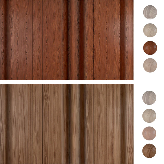 Wood panel set 3 — Скачать