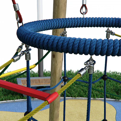 Children's play rope complex. Playground — Ver 2