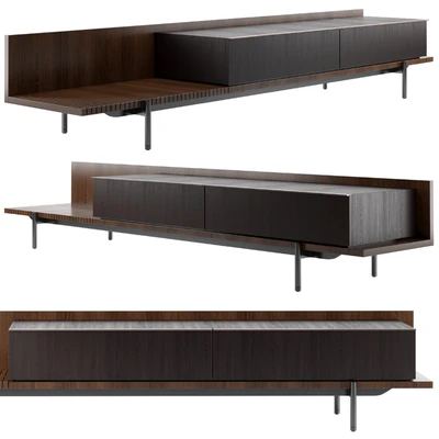 книжные шкаф Minotti Superquadra 2021 collection № 1 — Вид 1