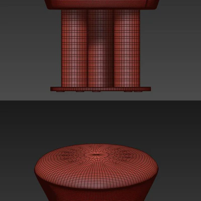 LEONA FOOT STOOL by Kelly Wearstler — Ver 2