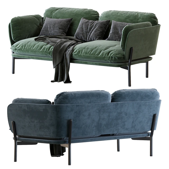 Cloud Two Seater LN2 desert stone by &TRADITION — Скачать