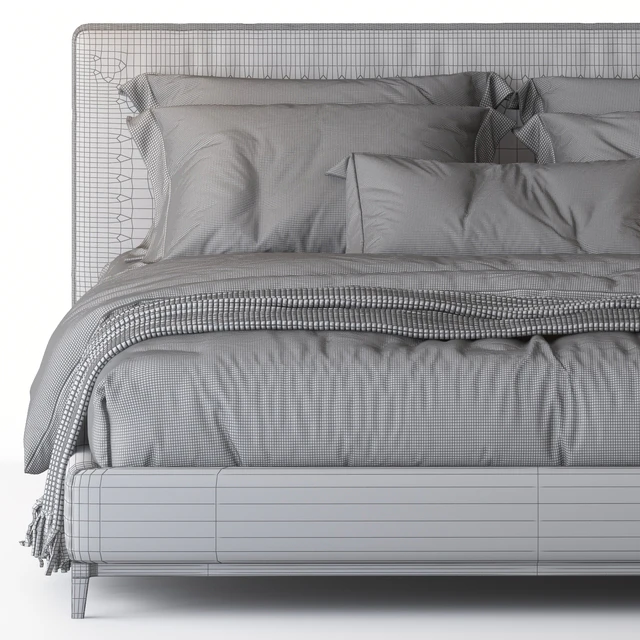 Andersen bed by Minotti — Скачать